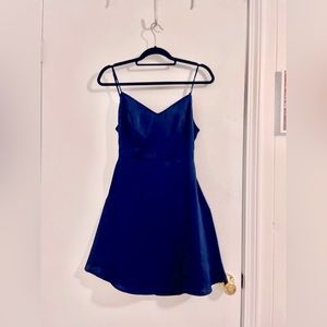 Altard’ State Royal Blue dress with tie in the back!